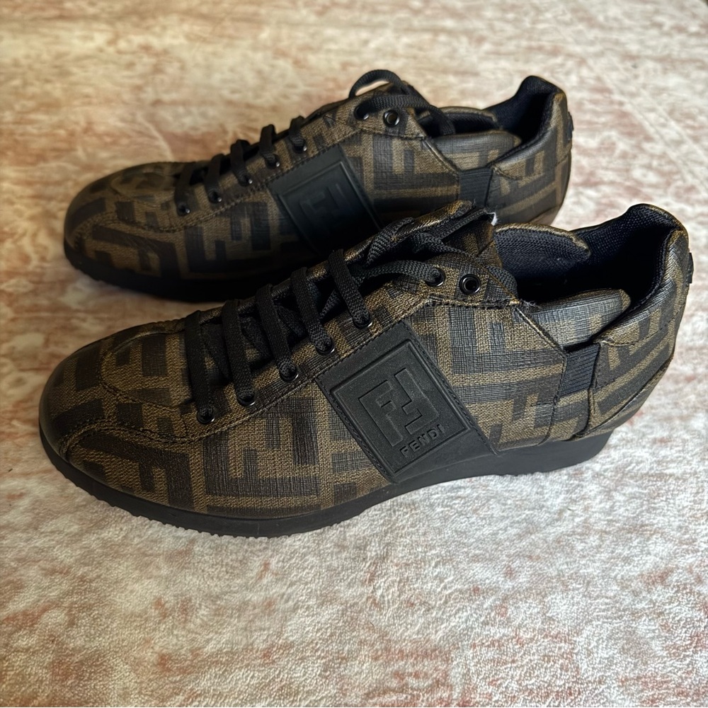 Fendi Patterned Sneakers
